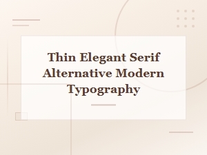 Top Thin Elegant Sans Serif Fonts for Modern Typography